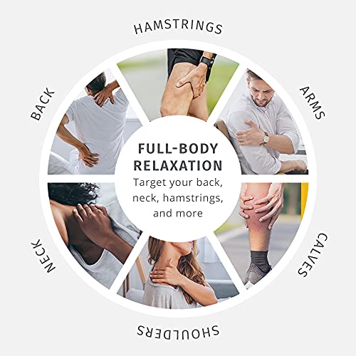 Buy now Homedics Back Massager - Heated Automatic Percussion Back, Body and Neck Massager with Dual Pivoting Heads, Interchangeable Nodes, for Shoulders, Legs and Feet, White at indiglob india