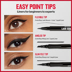 Buy now REVLON ColorStay Lash Serum + Liner, Waterproof Eyeliner, Healthier Looking Eyelashes, Smudge-Resistant Flexible Brush Tip, 001 Blackest Black at indiglob india
