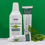 Buy now NOW Foods Solutions, XyliwhiteÆ’?â€º Toothpaste Gel, Refreshmint, Cleanses and Whitens, Fresh Taste, 6.4-Ounce at indiglob india