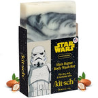 Buy now Kitsch Shea Butter Exfoliating Body Wash x Star Wars Stormtrooper Design â€“ Moisturizing Bar Soap & Gentle Soap Bar â€“ Hydrates, Softens & Soothes Skin â€“ Paraben, Silicone & Sulfate-Free - 4 oz at indiglob india