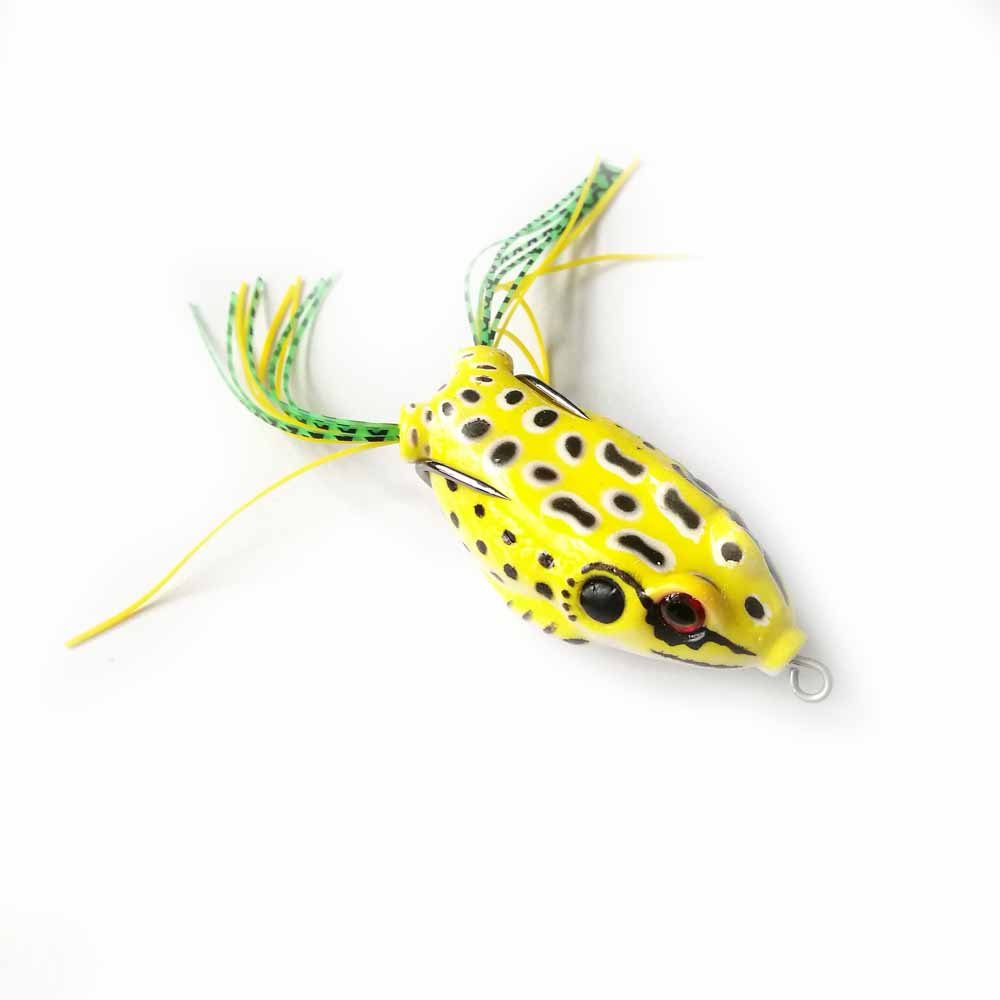 5pcs Frog Lure Ray Frog Topwater Fishing Crankbait Lures/Artificial Soft Bait 5.5CM 8G Soft Tube Bait,Especially for Bass Snakehead,Freshwater Soft Bai Musky Tackle Box Spitted weedless bas