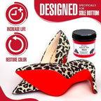 Buy now Angelus Walk on Red Paint Restorer – for Red Bottoms, Color Renewal for Christian Louboutin High Heels and Leather Shoes – Durable, Flexible, and Easy Application – 2 fl oz at indiglob india