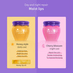 Buy now 2PCS Lip Mask Overnight, Honey&Sakura Day and Night Repair Sleeping Lip Balm, Fade Lip Lines Bee Balm, Hydrating &Prevention Dry and Crack Lip Scrubs Exfoliator at indiglob india
