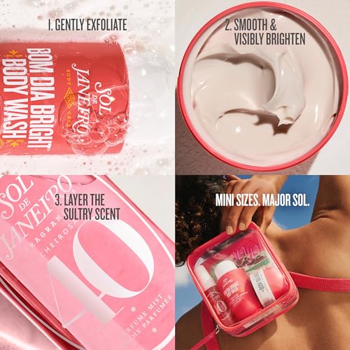 Buy now Sol de Janeiro Jet Set | Travel Shower Kit | $40 value at indiglob india