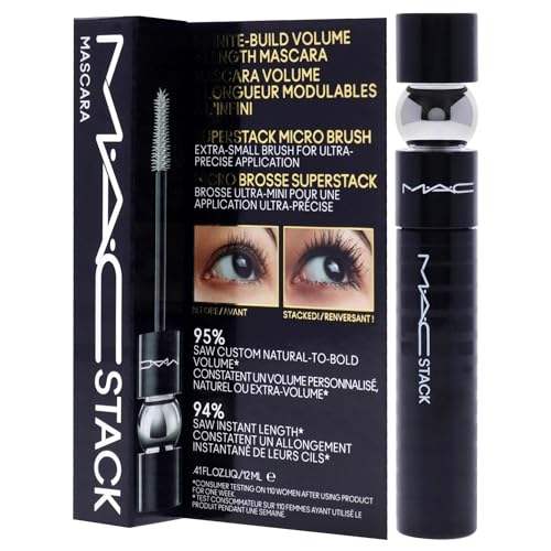 Buy now MAC MAC Stack Mascara Superstack Micro Brush Mascara Women 0.41 oz at indiglob india