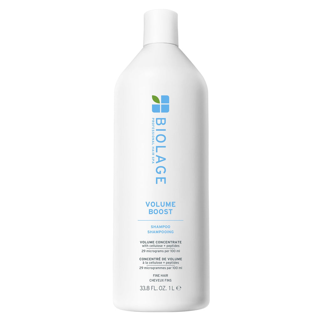 Biolage Volume Boost Shampoo – For Fine Hair | Creates Lasting, Lightweight Volume, Root Lift & Shine, With Cellulose and Peptides, Vegan, Paraben and Silicone-Free