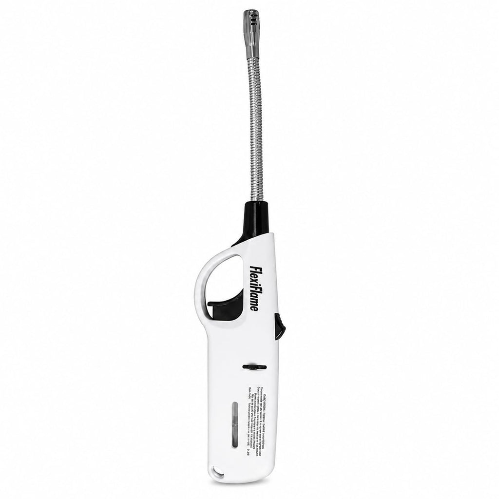 Click n Flame Utility Lighter 4-Pack - Wind Resistant Flexible Shaft Multi Purpose Lighter for BBQ, Kitchen, Candle, Fireplace, Grill