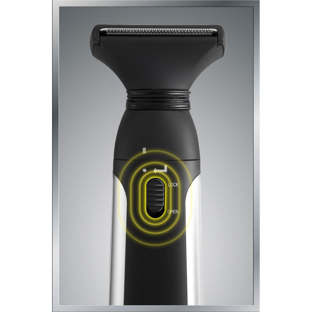 Buy now MANGROOMER - ULTIMATE PRO Back Shaver with 2 Shock Absorber Flex Heads, Power Hinge, Extreme Reach Handle and Power Burst at indiglob india