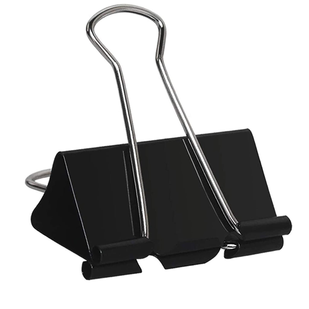 Large Binder Clips 2 Inch (72 Pack), Extra Large Binder Clips Big Paper Clamps Giant Clips for Office and Home Supplies, Black