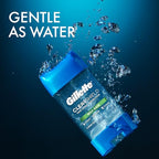 Buy now Gillette Antiperspirant and Deodorant for Men, 72hr Sweat & Odor Protection, Long Lasting Freshness, Anti-White Mark Technology, Clear Gel, Wild Rain Scent, 3.8 oz (Pack of 2) at indiglob india