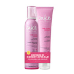 Cake Beauty The Curl Friend Defining Cream & Whipped Mousse 2‑Pack | Curl Care Set - Moisture, Definition, Volume & Frizz Control - Wavy Curly Hair - Vegan, Sulfate & Paraben Free