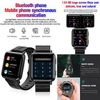 Buy now Smart Watch, Fitness Tracker with Heart Rate Monitor, Activity Tracker with 1.54 Inch Touch Screen, IP67 Waterproof Pedometer Smartwatch with Sleep Monitor, Step Counter for Women and Men at indiglob india