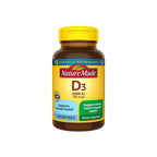 Nature Made Vitamin D3 2000 IU Liquid Softgels 90 ea (Pack of 3)