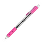 TUL Retractable Gel Pens, Bullet Point, 0.7 mm, Gray Barrel, Assorted Bright Ink Colors, Pack Of 8