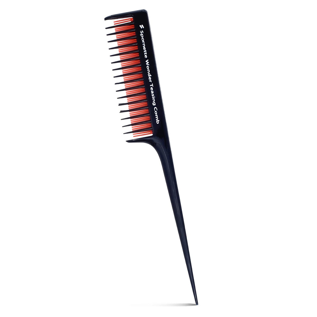 Buy now Spornette Little Wonder Rat Tail Comb - Hair Comb for Teasing, Backcombing & Sectioning - Adds Hair Volume to Fine & Thinning Hair - Heat-Resistant, Durable & Portable Default at indiglob india