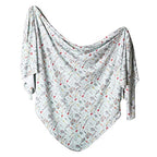 Buy now Copper Pearl Large Premium Knit Baby Swaddle Receiving Blanket Trout at indiglob india