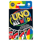 Buy now Mattel Games UNO All Wild Card Game with 112 Cards, Gift for Kid, Family & Adult Game Night for Players 7 Years & Older at indiglob india