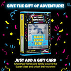 Buy now BILZ® Super Maze | Gift Card Puzzle Game for Ages 8+ | Made in USA | Easy Fun Setup | Fits Gift Cards, Cash (Folded), and Notes | Great for Graduations, Christmas, & Birthdays at indiglob india