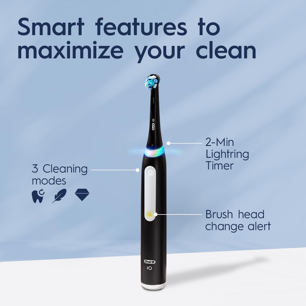 Buy now Oral-B iO Series 3 Electric Toothbrush with (1) Brush Head, Rechargeable, White at indiglob india
