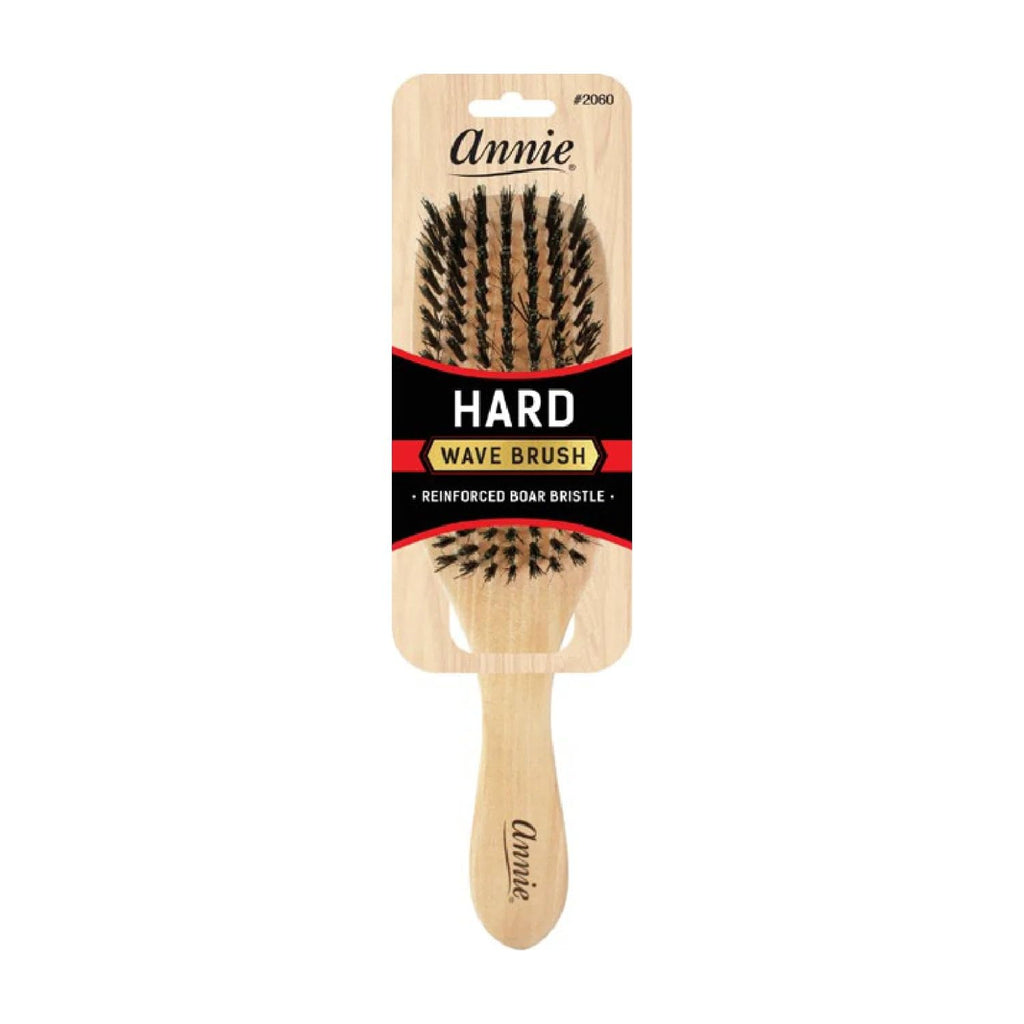 Buy now Annie Hard Wave Boar & Nylon Bristle Brush Light Brown at indiglob india
