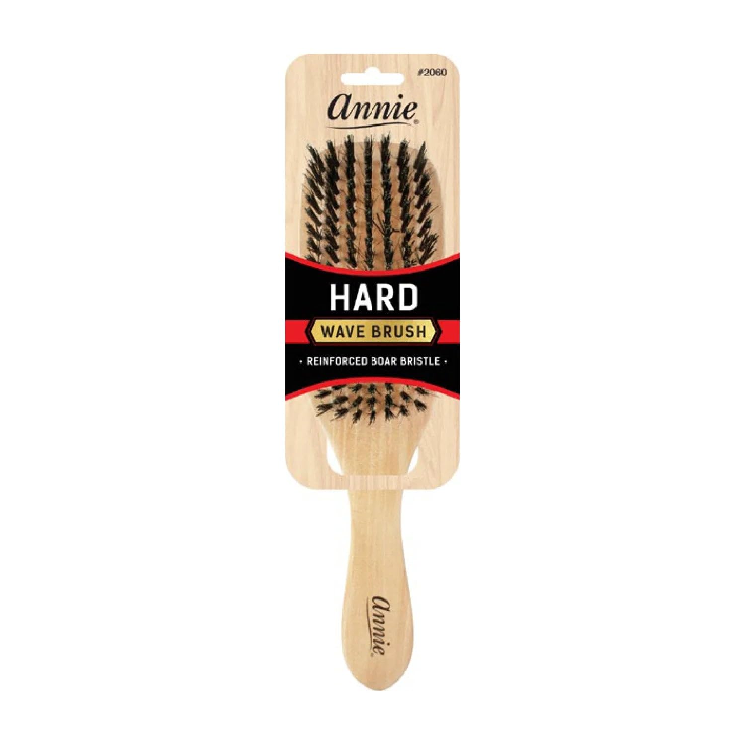 Buy now Annie Hard Wave Boar & Nylon Bristle Brush Light Brown at indiglob india