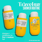 Buy now SOL DE JANEIRO Ultimate Shower Bundle | Travel Size Mini Brazilian Play Moisturizing Shower Cream Gel Body Wash + Brazilian Joia Damage Repairing Shampoo and Conditioner Set | Amazon Exclusive at indiglob india