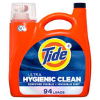Buy now Tide Ultra Hygienic Clean Liquid Laundry Detergent, Original Scent, 132 fl oz, 94 Loads, Removes visible and invisible dirt, Laundry Detergent Liquid at indiglob india