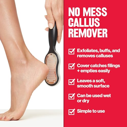 Buy now Revlon Callus Remover, Foot File for Wet or Dry Skin, Pedicure Tools,Gently Removed Callus and Dead Skin, Easy to Use (Pack of 1) at indiglob india