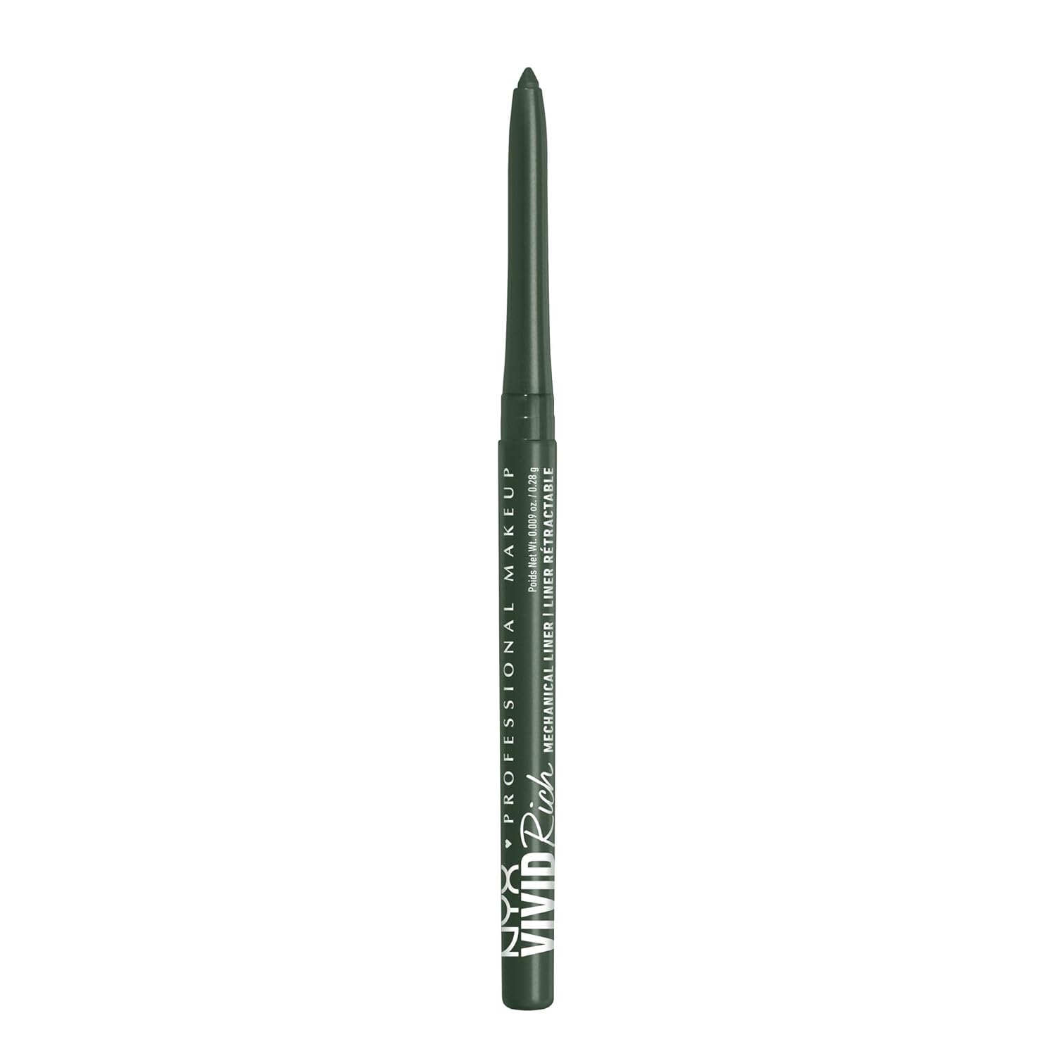 Buy now NYX PROFESSIONAL MAKEUP Mechanical Eye Pencil, Vivid Rich Mechanical, Creamy Retractable Eyeliner - Sapphire Bling, Deep Blue Eyeliner 08 Emerald Empire at indiglob india