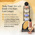 Buy now Kitsch Coconut Oil Shampoo and Conditioner Set Æ’?? Deep Moisturizing Shampoo and Conditioner Bar for Dry Damaged Hair Æ’?? Hydrating Solid Bars for Curly, Coily & Color Treated Hair Æ’?? Made in USA at indiglob india