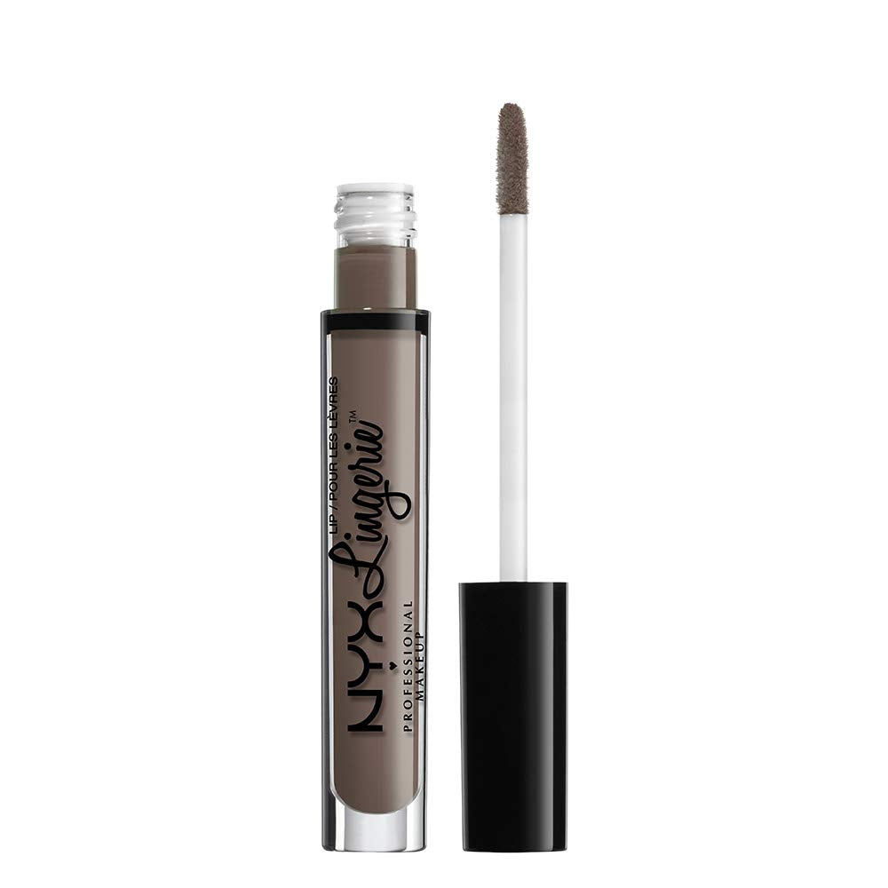 Buy now NYX PROFESSIONAL MAKEUP Lip Lingerie Matte Liquid Lipstick - Scandalous (Teal With Silver Shimmer) Default at indiglob india