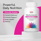 Buy now GNC Womenâ€™s Ultra Mega Multivitamin Caplets, Clinically Proven to Feel Better, Immune Support, Vitamin A, B, C, D, Iron, Biotin, Beauty, Gluten Free, Timed Release, 90 ct, 45 svgs at indiglob india