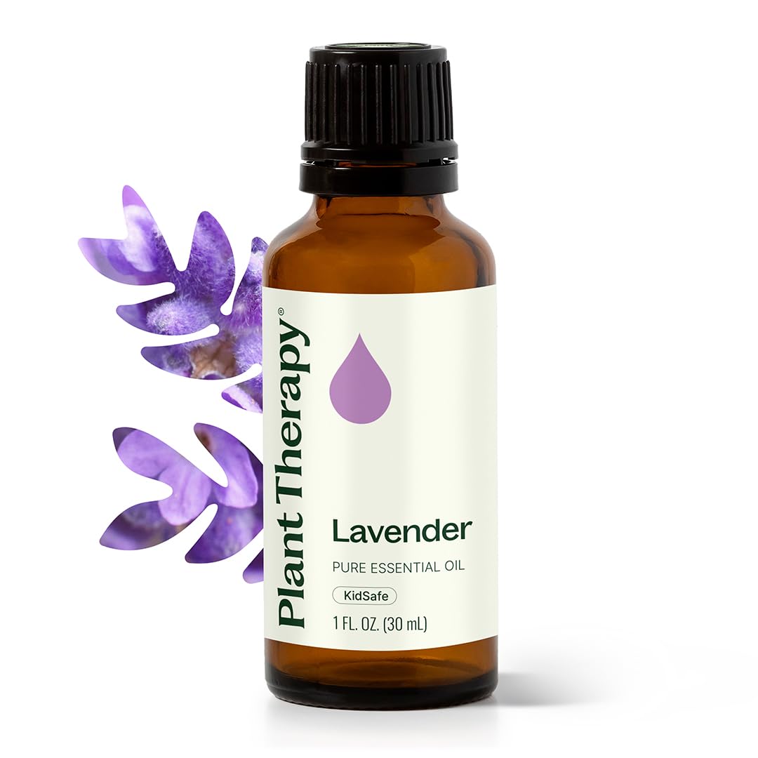 Plant Therapy Lavender Essential Oil 30 mL, Pure & Undiluted Aromatherapy