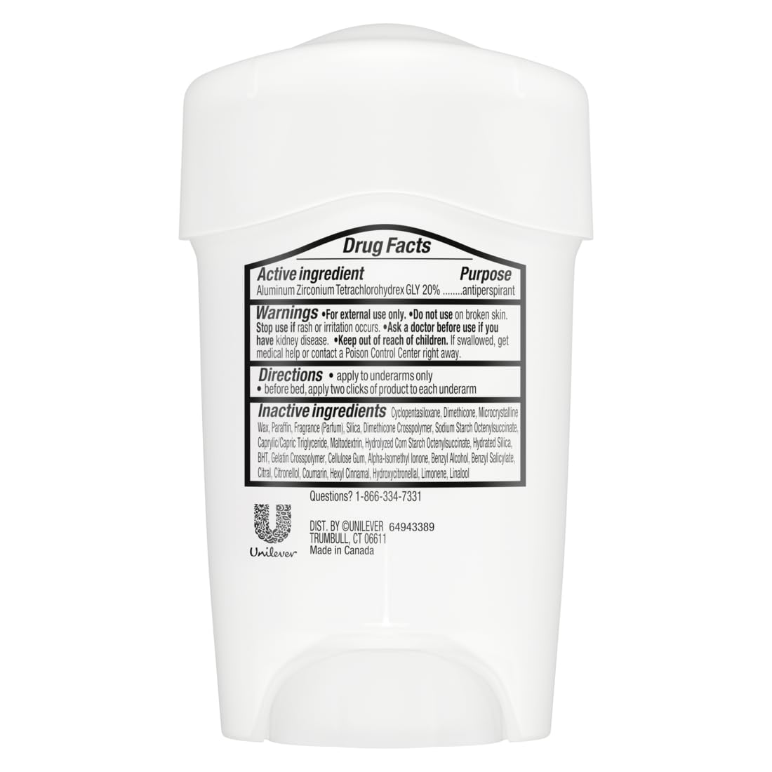 Degree Clinical Antiperspirant Deodorant Soft Solid, Original, 1.6 oz | For stress sweat, Helps keep you dry & confident, With 96H protection, soft solid