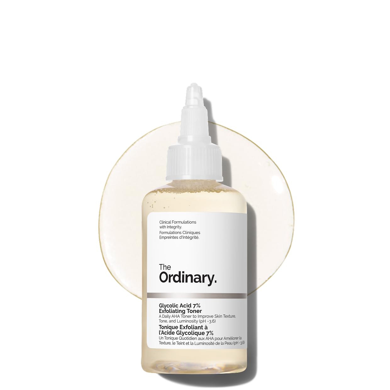 Buy now The Ordinary Glycolic Acid 7% Exfoliating Toner, Brightening and Smoothing Daily Toner for More Even-Looking Skin Tone 3.4 Fl Oz (Pack of 1) at indiglob india