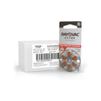 Rayovac Extra Advanced, size 312 Hearing Aid Battery (pack 60 pcs)