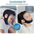 Buy now Chin Straps for Snoring, Anti Snoring Chin Strap Devices, Vosaro Jaw Strap for Sleeping with Men Women Closer, Soft Adjustable and Breathable for User Keep Closed While Sleeping for Snorers at indiglob india