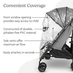 Buy now UPPAbaby G-Link and G-Link V2 Rain Shield Waterproof and Windproof Coverage Ventilated Design Quick Attachment Easy Access to Child at indiglob india