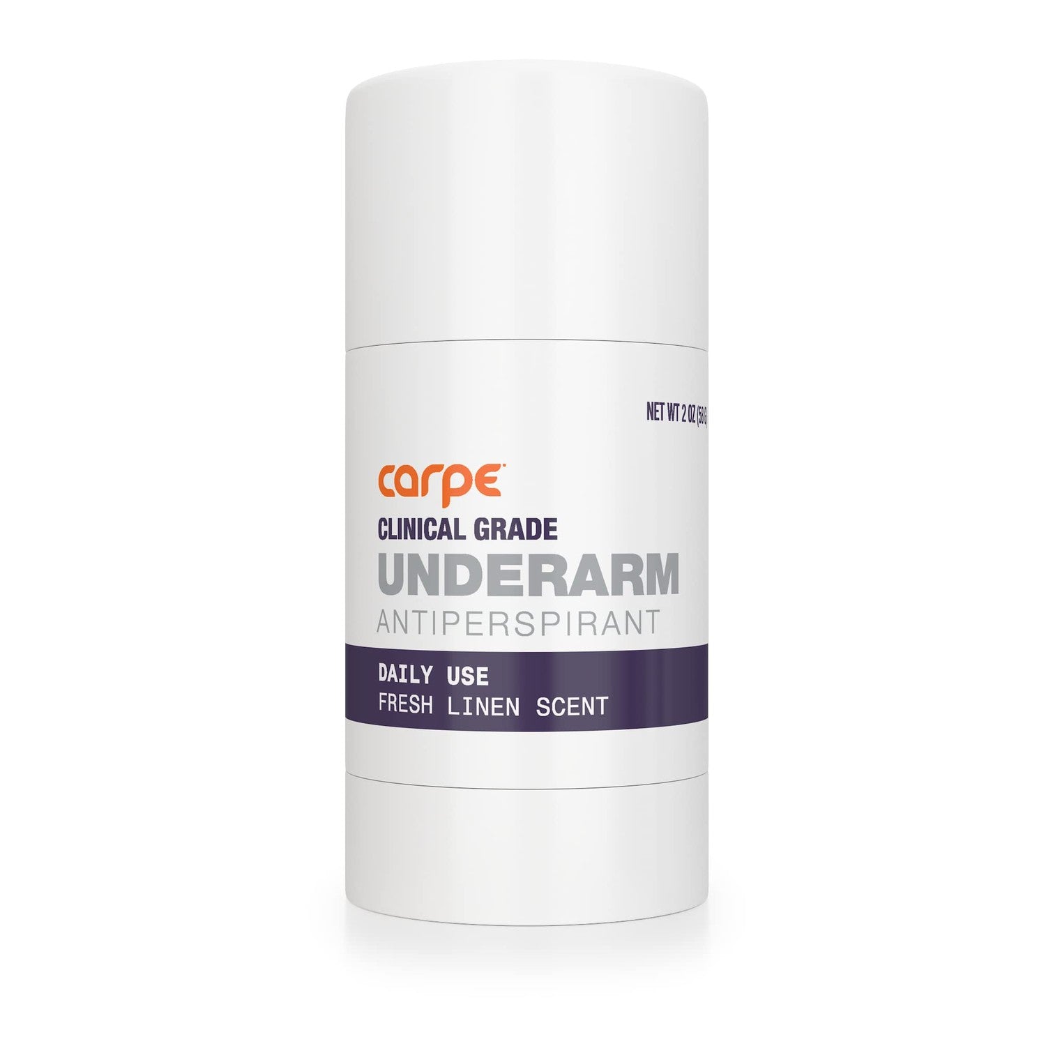 Carpe Clinical Strength Antiperspirant & Deodorant Stick, Fresh Linen | Clinical Strength Antiperspirant Deodorant, Solid Stick for Excessive Sweating, Fresh Linen
