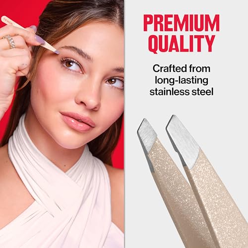 Buy now Revlon Designer Series Slant Tweezer, High Precision, Made With Long Lasting Stainless Steel, 1 Count at indiglob india