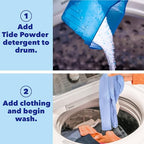 Buy now Tide Clean and Gentle Powder Laundry Detergent, Unscented, 68 Loads, 77 oz at indiglob india