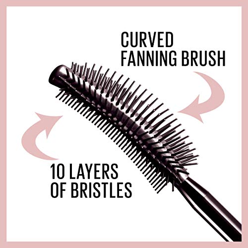 Buy now Maybelline Lash Sensational Washable Mascara, Lengthening and Volumizing for a Full Fan Effect, Midnight Black, 1 Count at indiglob india