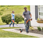Buy now BLACK+DECKER 40V Max 13 In. String Trimmer Edger and Leaf Blower Cordless with Battery and Charger, Sweeper and Weed Wacker Combo Kit, Low Noise Design, Charge Indicator (LCC340C) at indiglob india