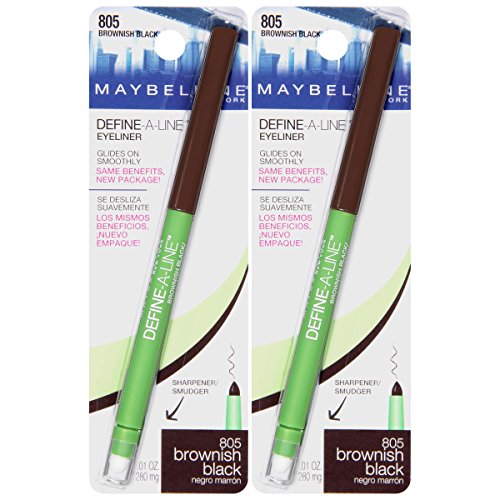 Buy now Maybelline Define-A-Line Eyeliner, Brownish Black (Pack of 2) at indiglob india