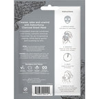 Buy now Burt's Bees Detoxifying Charcoal Facial Sheet Mask, Single Use Face Mask, 1 Count, Pack of 4 (Package May Vary) at indiglob india