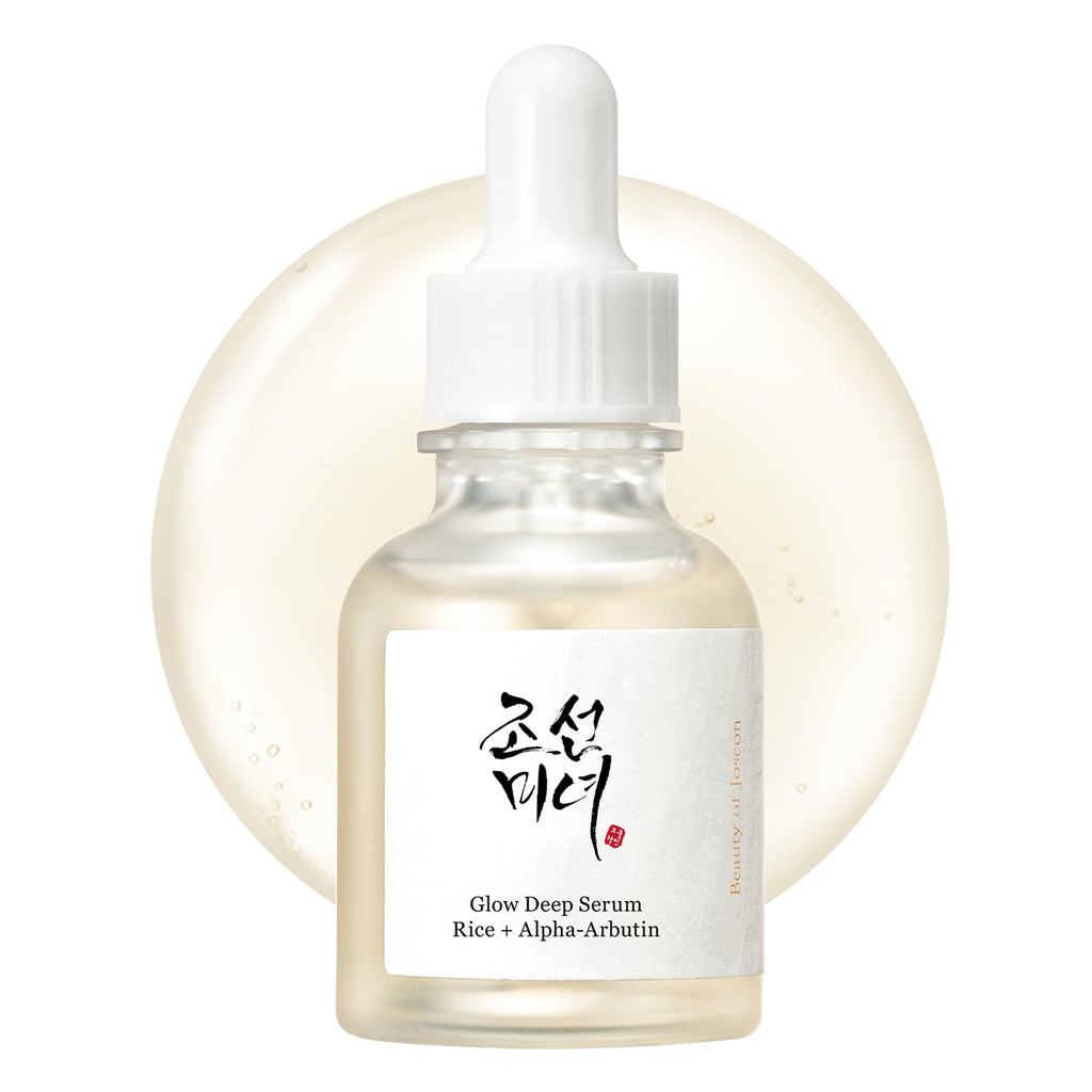 Beauty of Joseon Glow Deep Serum Rice Alpha-Arbutin Niacinamide Moisturizing Uneven Skin Tone Daily Korean Skin Care, 60ml, 2 Fl.Oz