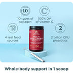 Buy now Ancient Nutrition Collagen Powder Protein with Probiotics, Unflavored Multi Collagen Protein with Vitamin C, 45 Servings, Hydrolyzed Collagen Peptides Supports Skin and Nails, Gut Health, 16oz at indiglob india