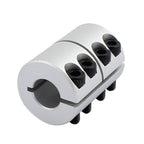 Buy now uxcell 8mm to 14mm Shaft Coupling 45mm Length 32mm Diameter Coupler Aluminum Alloy Joint Motor for 3D Printer CNC Machine DIY Encoder at indiglob india