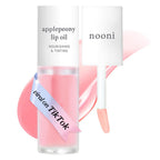 Buy now NOONI Korean Lip Oil - Appleberry | Long-Lasting, Moisturizing, Plumping, Revitalizing for Dry Lips, Waterproof, No Peel Off, Hydrating, Nourishing Crystal Clear, Stocking Stuffers, 0.12 FL Oz 05. Applepeony at indiglob india