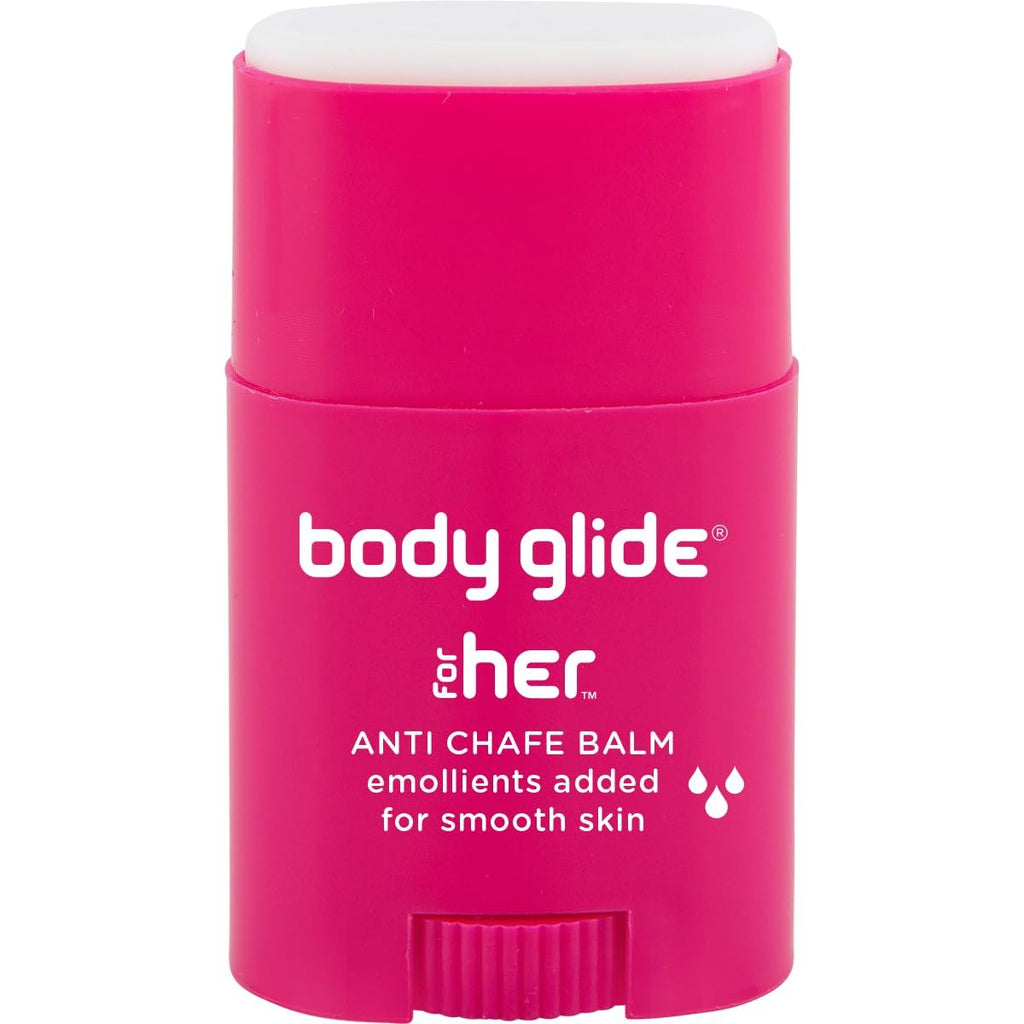 Buy now Body Glide For Her Anti Chafe Balm | Chafing stick with added emollients | Great for dry, sensitive skin and/or sensitive areas | Use on chest, bra, butt, groin, arm, and thigh chafing | 0.8oz 0.8oz at indiglob india